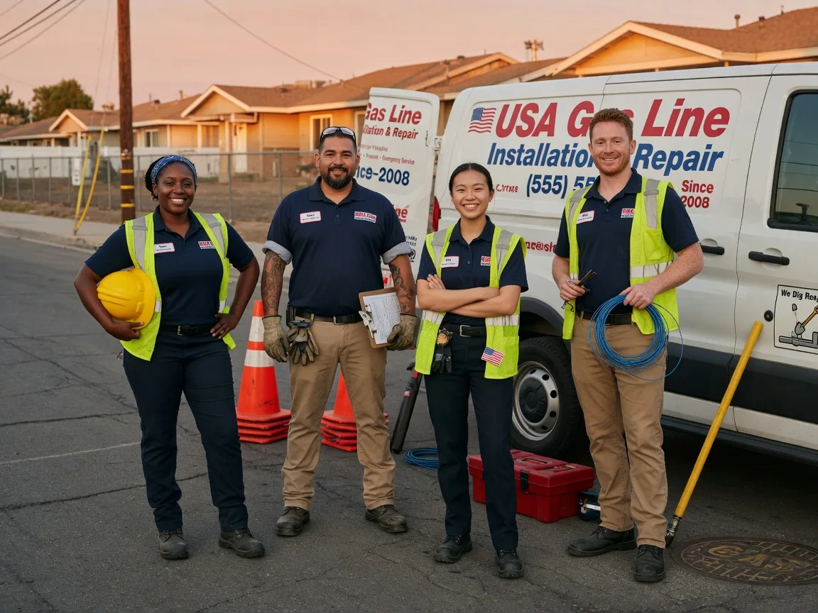 Gas Line Installation company in Warbranch, KY